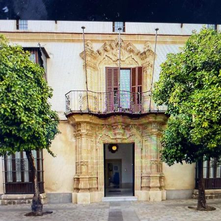 Casa Palacio En Jerez De La Frontera Con Piscina Privada Luaran gambar