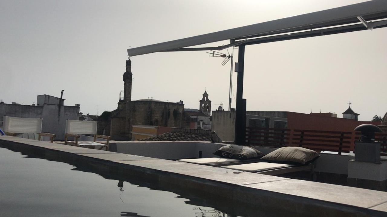 Casa Palacio En Jerez De La Frontera Con Piscina Privada Luaran gambar