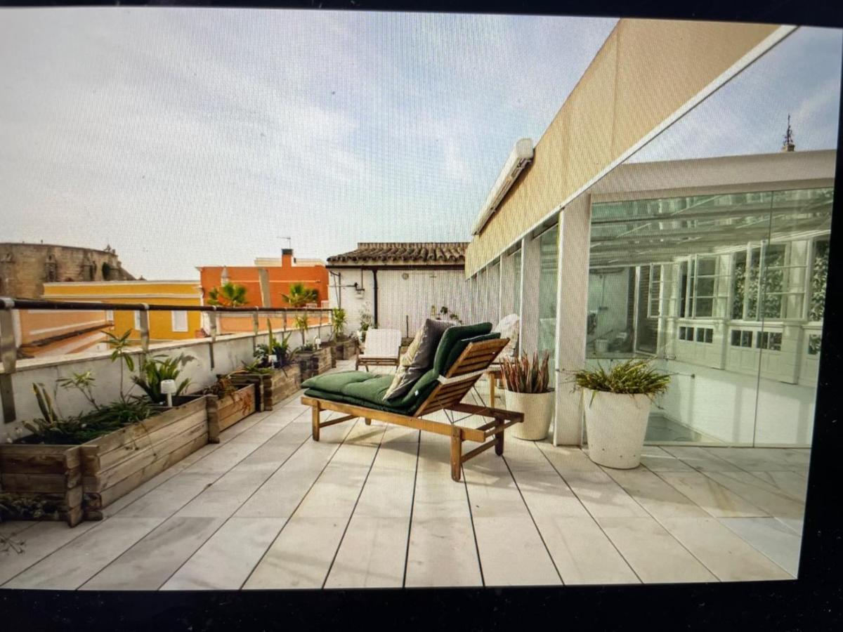 Casa Palacio En Jerez De La Frontera Con Piscina Privada Luaran gambar